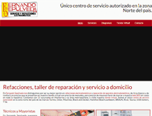 Tablet Screenshot of fernandosepulveda.com